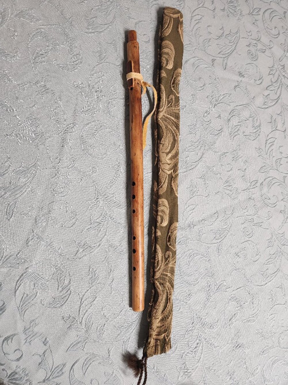 Canadian handmade bamboo renaissance flute